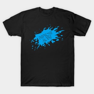 Splatter name of Depeche Mode T-Shirt